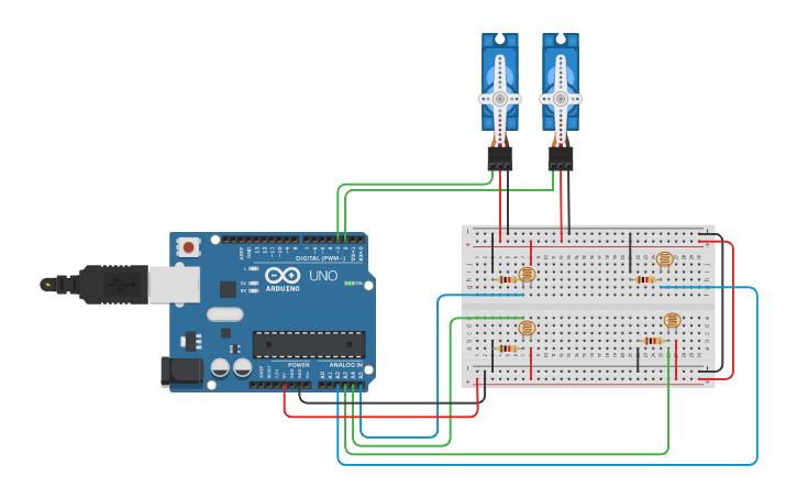 Circuit design Interface-Task1 | Tinkercad