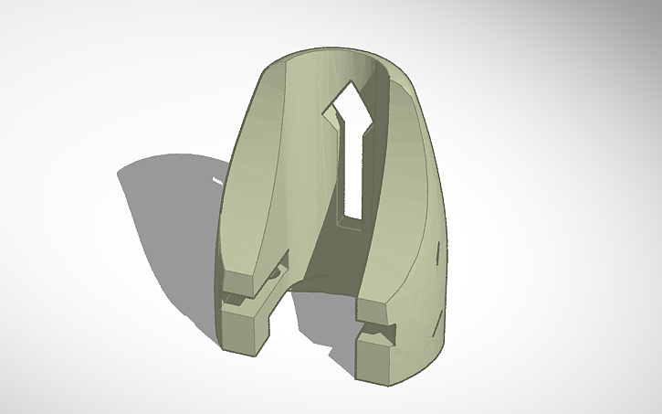 3D design BLtouchshell | Tinkercad