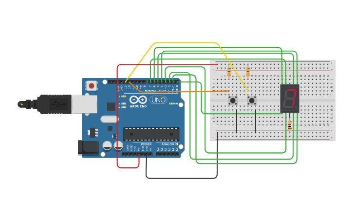 Circuit design LAB1_A | Tinkercad