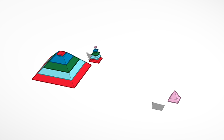 Pyramide Of Maslow Tinkercad