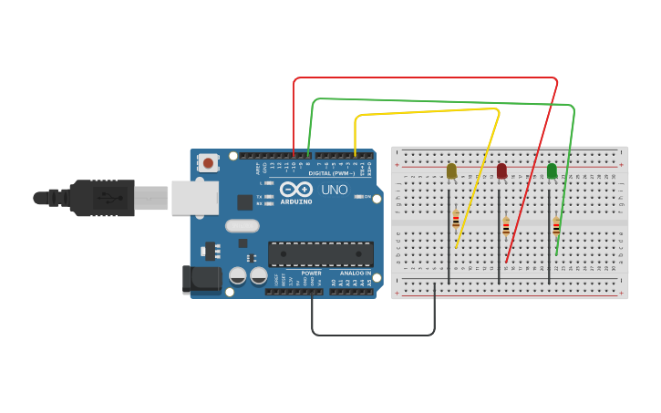 Circuit Design Led Blinking Arduino Tinkercad 5699