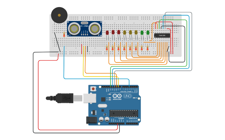 Circuit design QUIZ 1 - #3 Parking Sensor using Ultrasonic Sensor ...