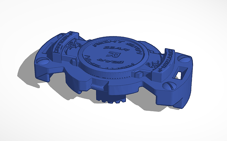 3d Design Beyblade Dranzer F Gt Chip Tinkercad