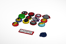 3D design Marvel Superheros | Tinkercad