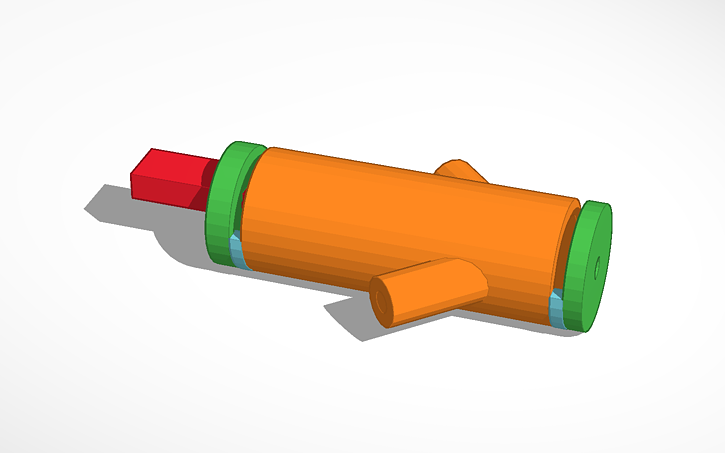 3D design Turbidity sens_TIIC - Tinkercad