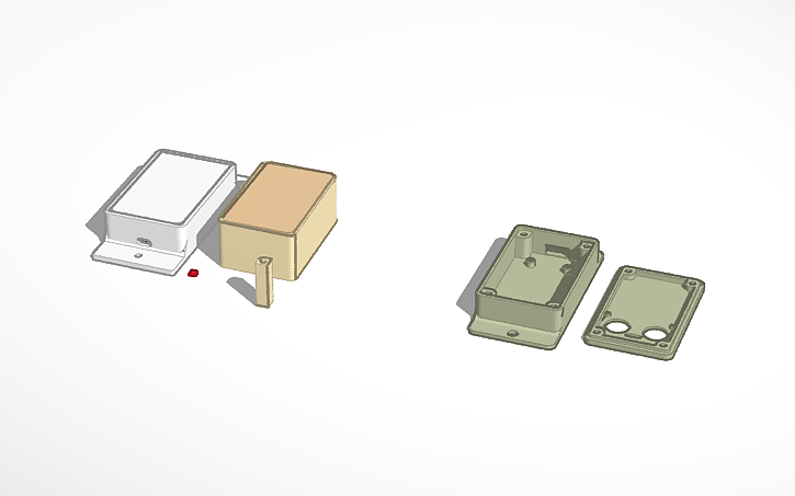 3D design NodeMcu V3 Amica - Tinkercad