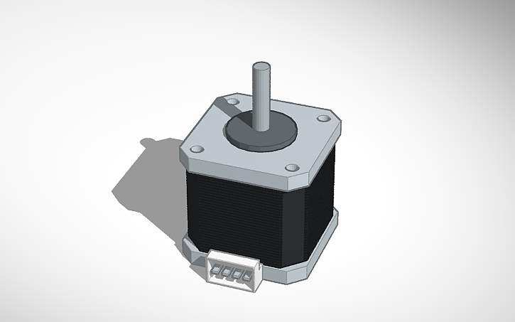 3D design Stepper Motor 42-40 (creality) - Tinkercad