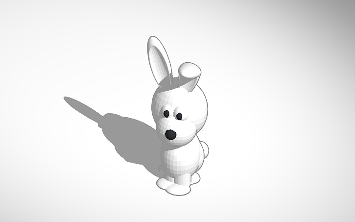 3D design Bunny | Tinkercad