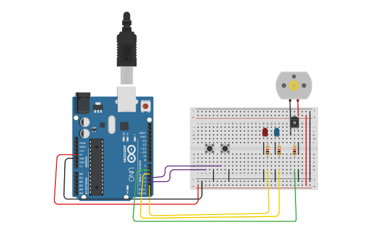 Circuit design Dazzling Curcan | Tinkercad