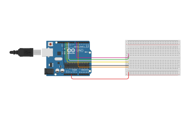 Circuit design rfid - Tinkercad