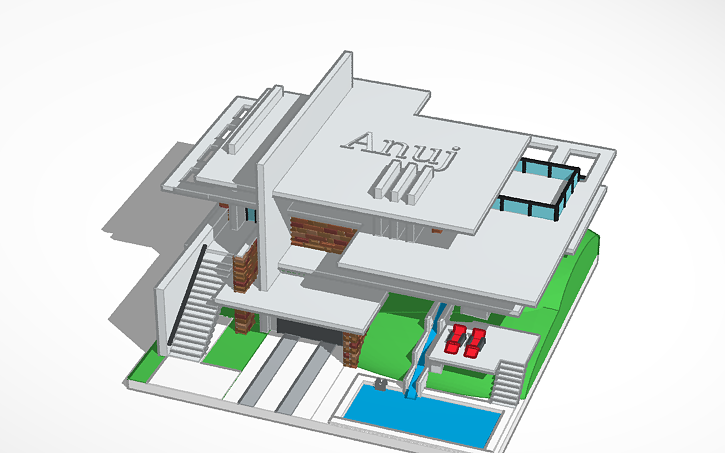 Tinkercad Mansion House