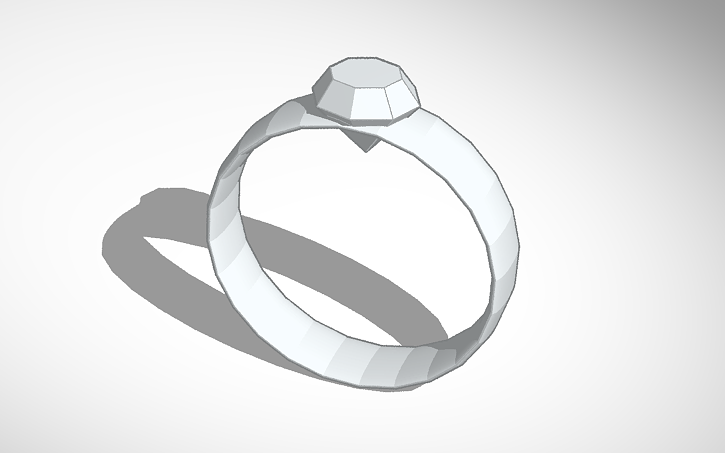 3D design Ring - Tinkercad