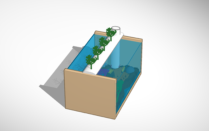 3d Design Aquaponics System Design Tinkercad