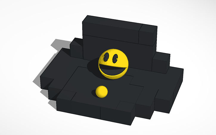 3D design Pacman | Tinkercad
