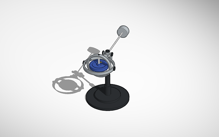 3D design Gyroscope V1 Sim Lab - Tinkercad
