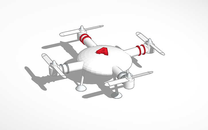 3D design Drone - Tinkercad