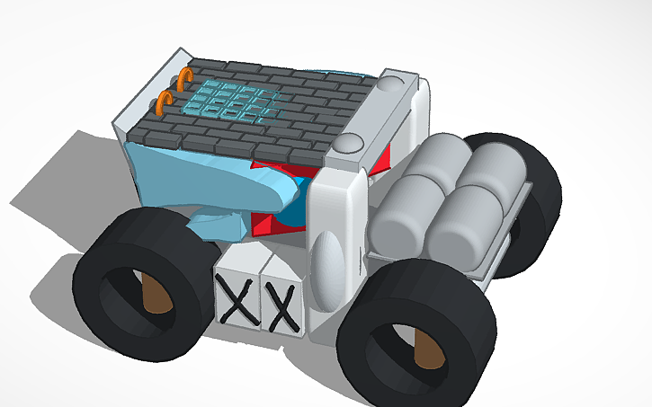 Add fast. Робот Wall-e в Tinkercad. Луноход Тинкеркад. Tinkercad робот. Робот Валли Тинкеркад.