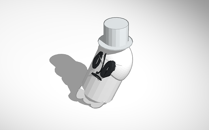 3D design dapper blook | Tinkercad