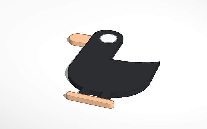 Kurzgesagt Duck Tinkercad