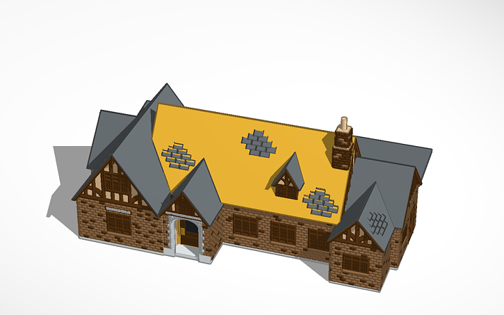 3D design seacret house | Tinkercad