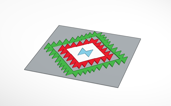 3D design Needum carpet - Tinkercad