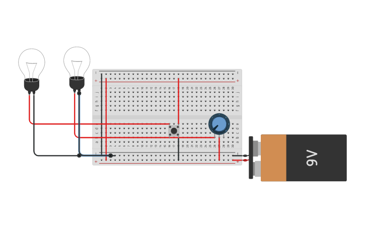 Circuit Design Practica De Conexión De Pulsador Y Potenciómetro Con 