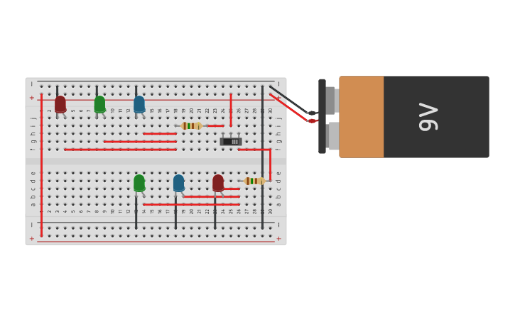 Circuit design slide switch - Tinkercad