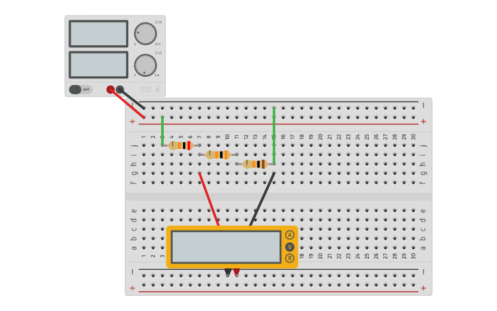 Circuit design Lab 1 - Activity 3a. | Tinkercad