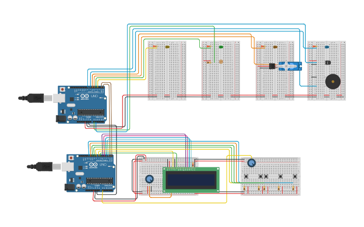 Circuit design Home Automation Project Master | Tinkercad