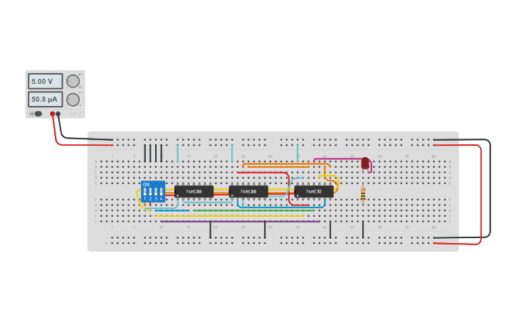 Circuit design Boolean Algebra- Christopher Procyon G. Doctor - Tinkercad