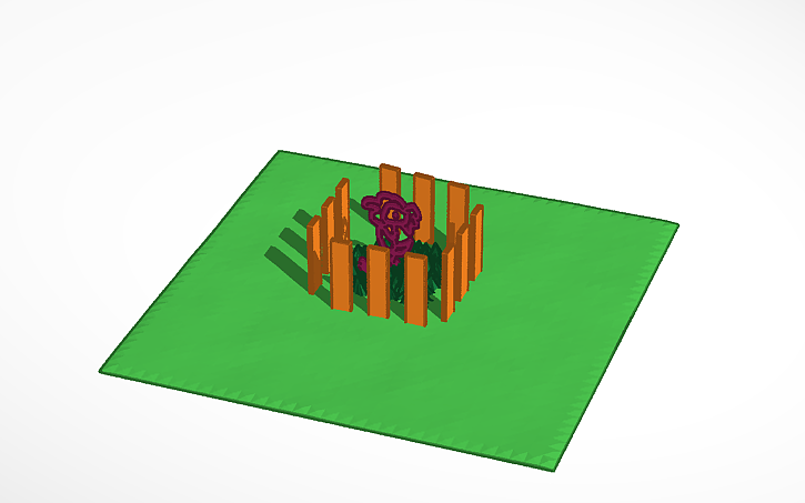 3D design инопланетный сад | Tinkercad