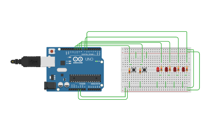 Circuit design Faca a montagem e scketch | Tinkercad