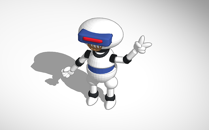 3D design Робот ассистент - Tinkercad