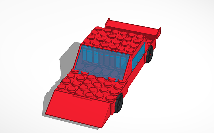 3D design Lego Ferrari F50 | Tinkercad
