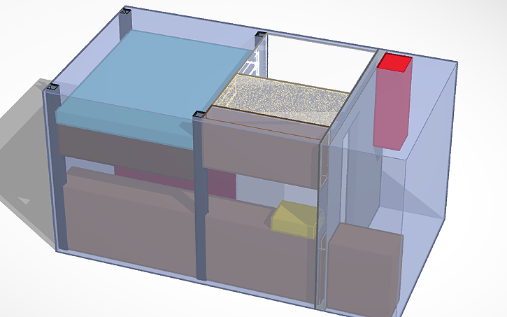 3D design Camper-van - Tinkercad