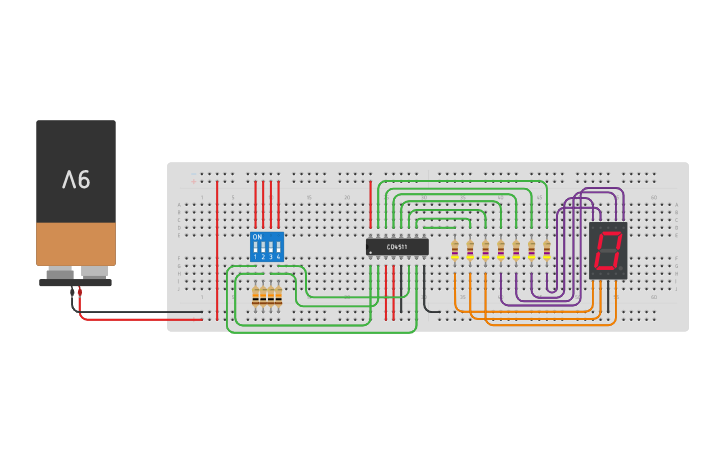 De Acuerdo Con Nido Saga Cd4511 Y Display 7 Segmentos Con Rapidez Motivo Bolígrafo - Foto 11