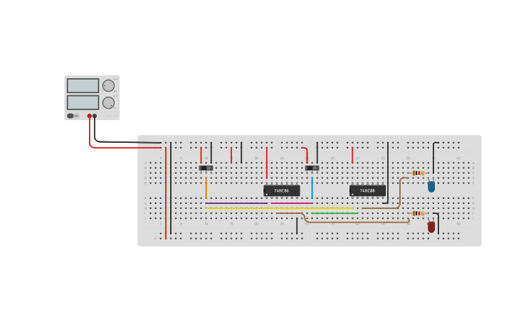 Circuit design trap case (2c) | Tinkercad