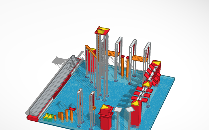 3D design Obstacle Course - Tinkercad