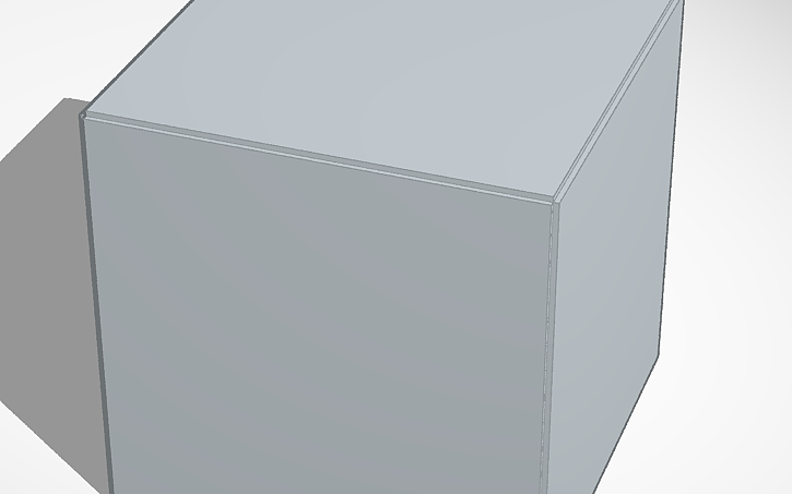 3D design Minecraft Block Template - Tinkercad