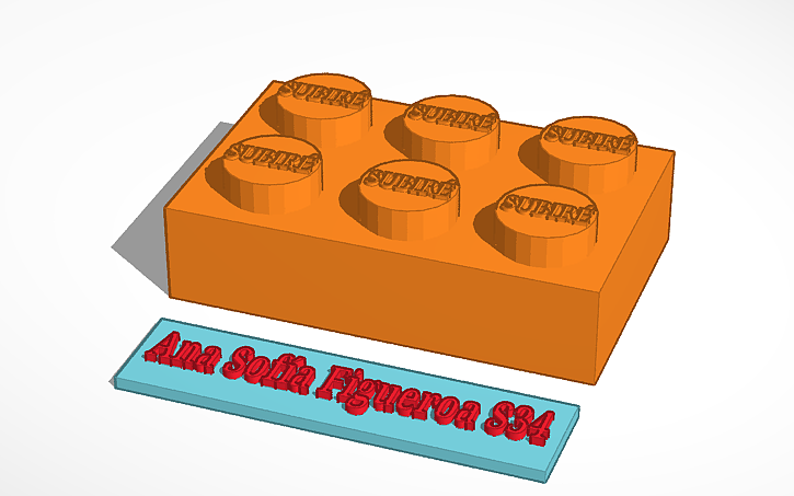 3D design Modeling LEGO | Tinkercad