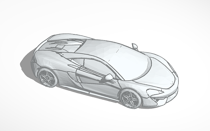 3D design McLaren - Tinkercad