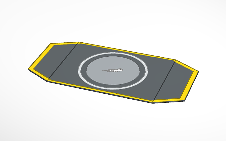 3D design Blue Origin Landing Ship | Tinkercad