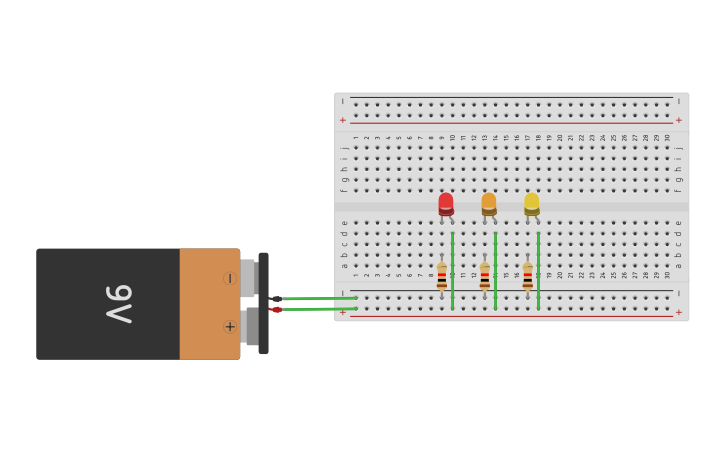 Circuit design PARALLEL CIRCUIT - Tinkercad