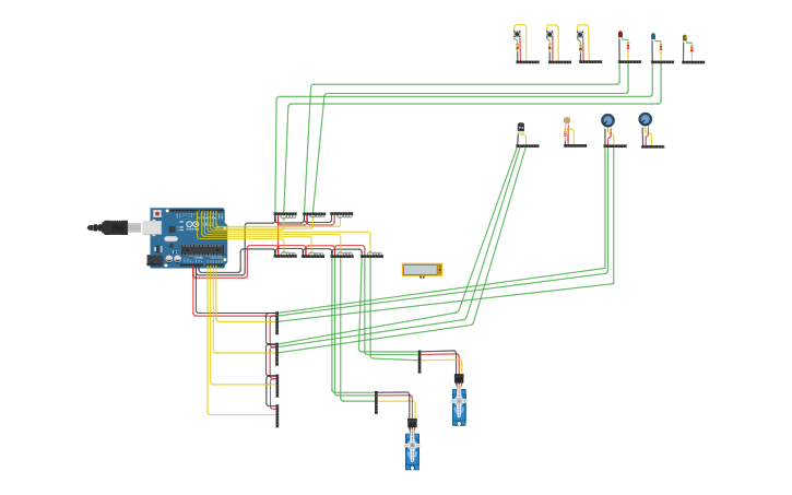 Circuit design Copy of arduino module grove - Tinkercad