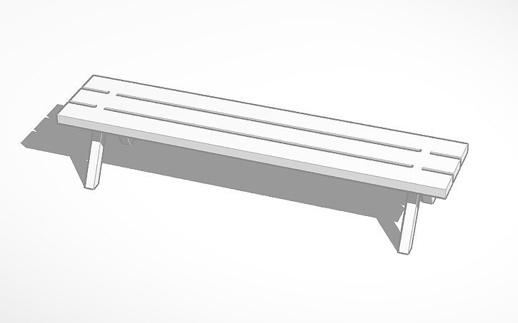 3D design bench - Tinkercad