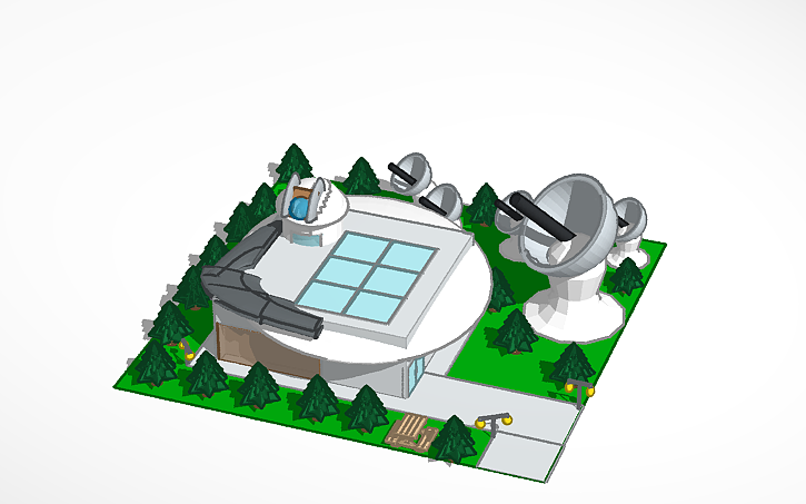 3D design Станция | Tinkercad