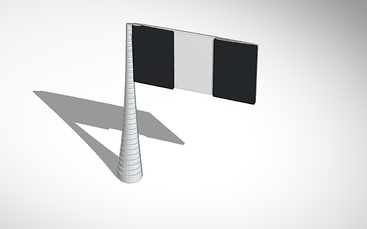 3D design Flag Template Tinkercad 3D design Flag Template Tinkercad