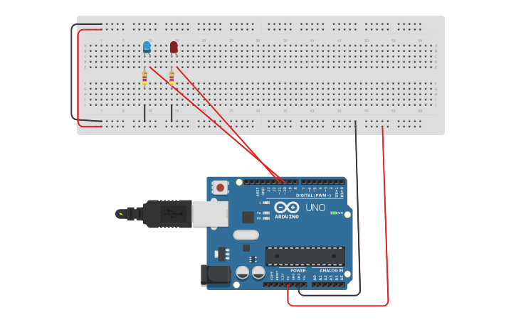 Circuit design Arduino Circuito 4 - Tinkercad