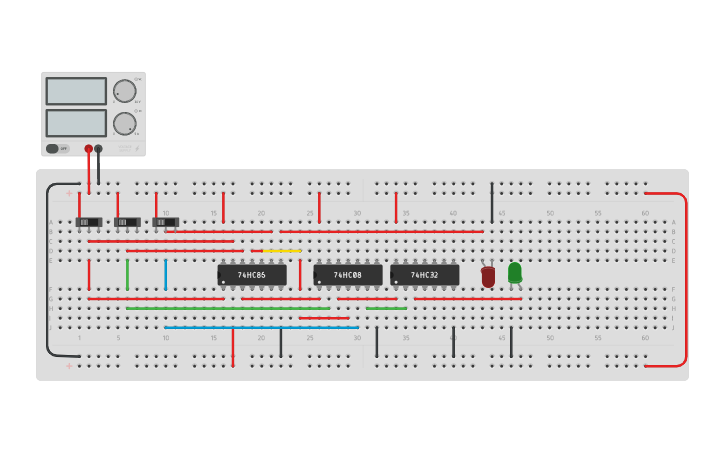 Circuit design LAB 2C | Tinkercad