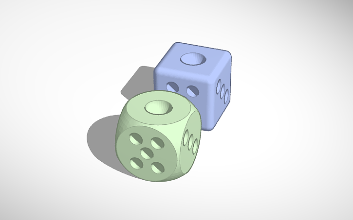 3D design Lesson 1 - Dice | Tinkercad